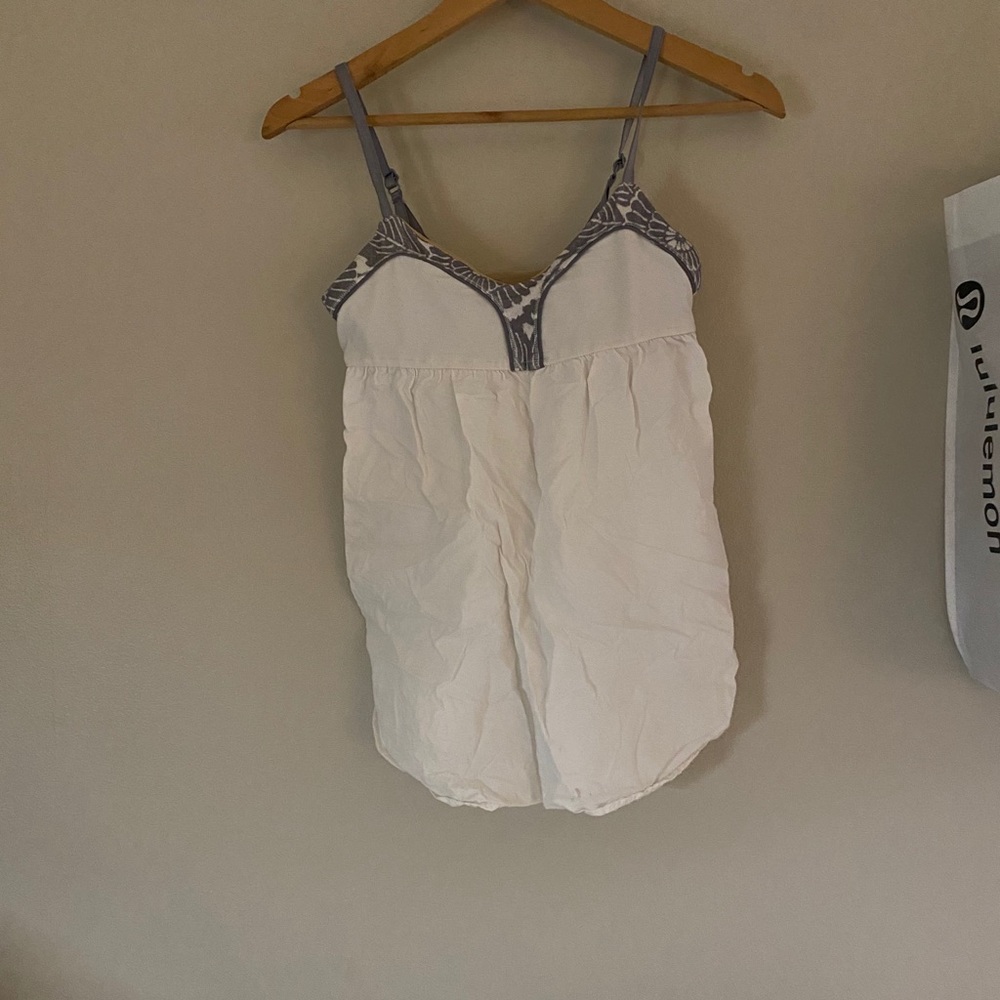 White Lululemon Tank top